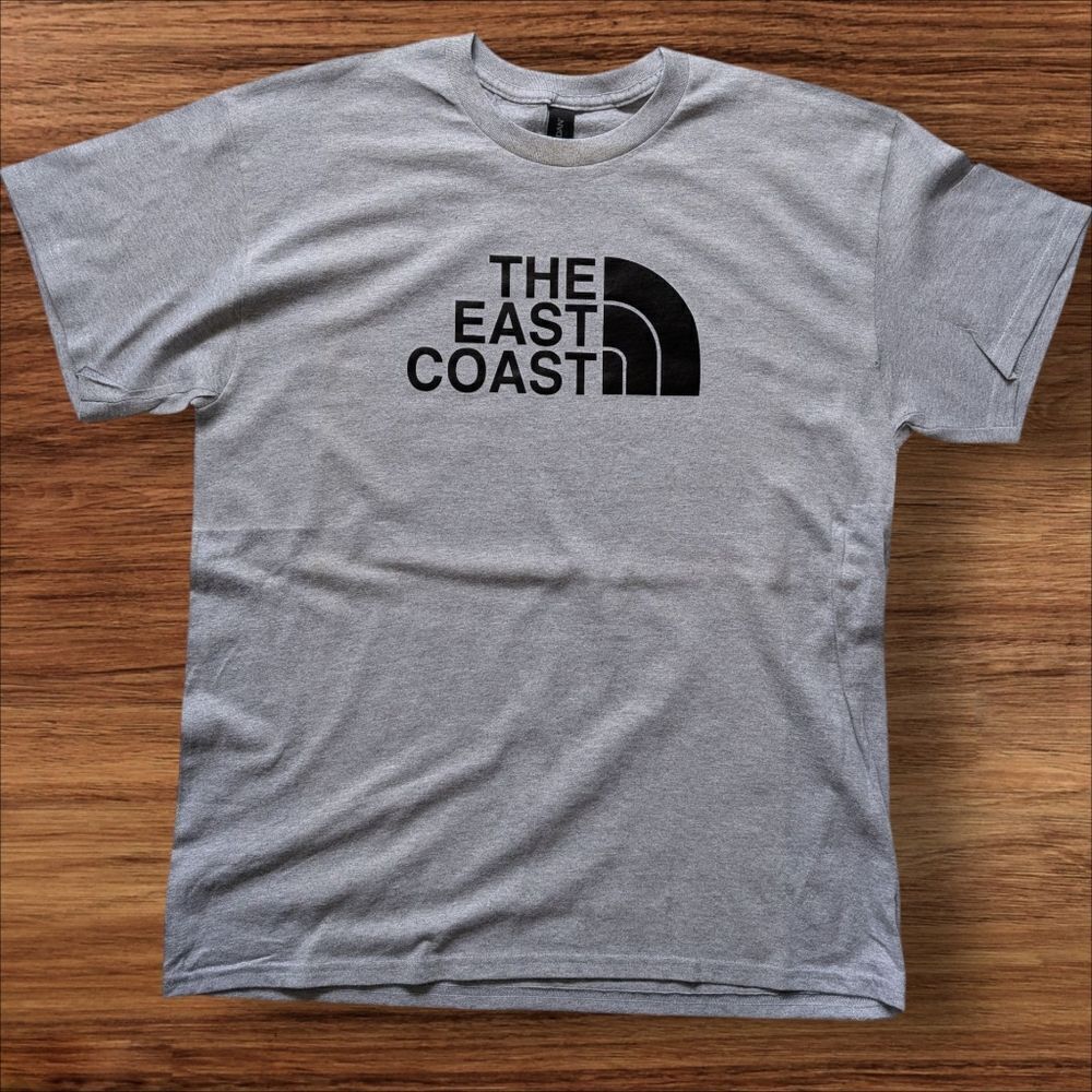 The East Coast Grey Tee Shirt ~ Small